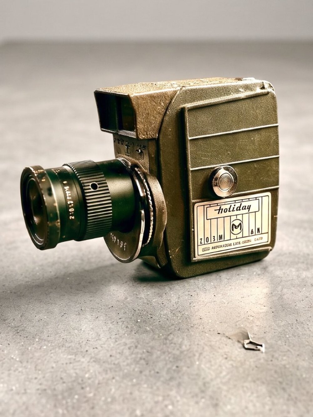 Vintage 1960s Mansfield Holiday CE-1 EE 8mm Windup Zoom Movie Camera Japan
